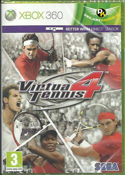 Virtua Tennis 4 XBOX 360 sklep najtańsze gry na konsole virtuatennis4Xbox360
